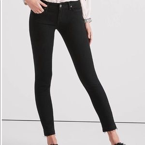 Lucky Brand Stella Low Rise Black Ankle Jeans